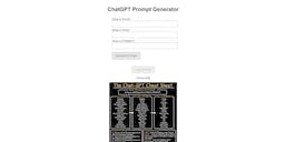 ChatGPT Prompt Generator logo
