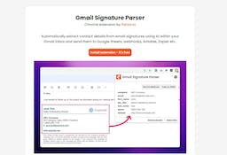 Gmail Signature Parser logo