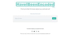 Have I Been Encoded logo