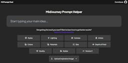 MidJourney Prompt Helper logo
