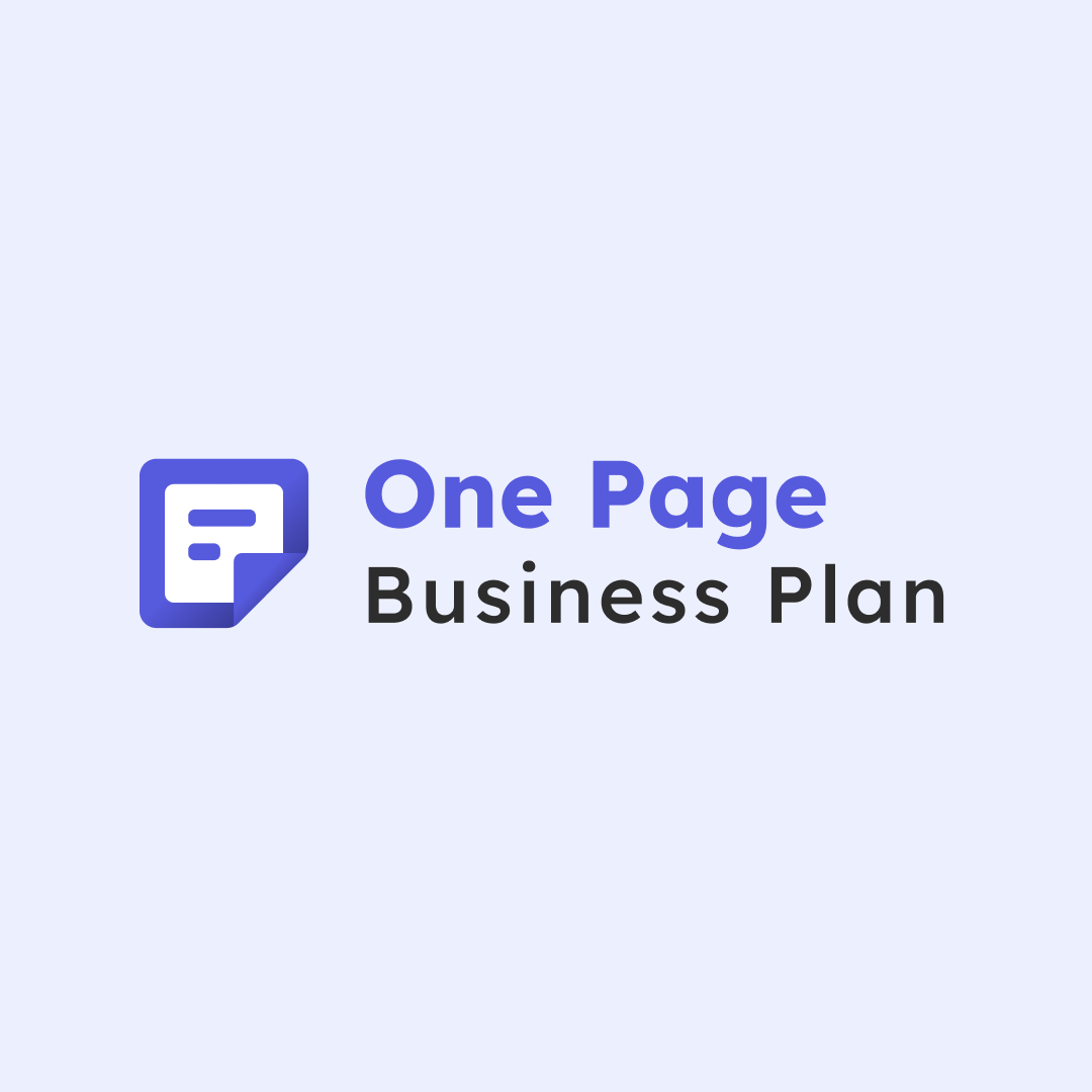 Onepagebusinessplan logo