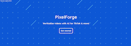 PixelForge logo