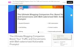 Ultimate Blogging Companion logo