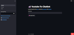 YouTube to Chatbot logo